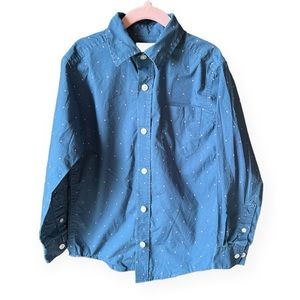 Toddler Boys long Sleeve Button Down Shirt
